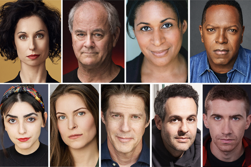 Cast Set for NOISES OFF at Steppenwolf Theatre Company Image