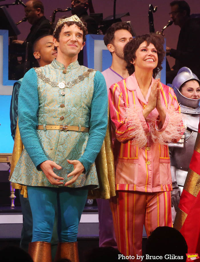 Michael Urie and Sutton Foster Photo