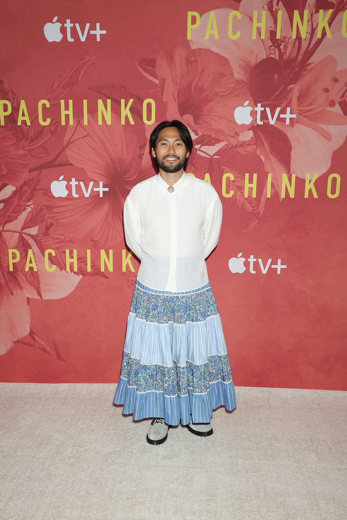 Photos: Jin Ha and others at the press conference for the second season of Apple TV series PACHINKO Image