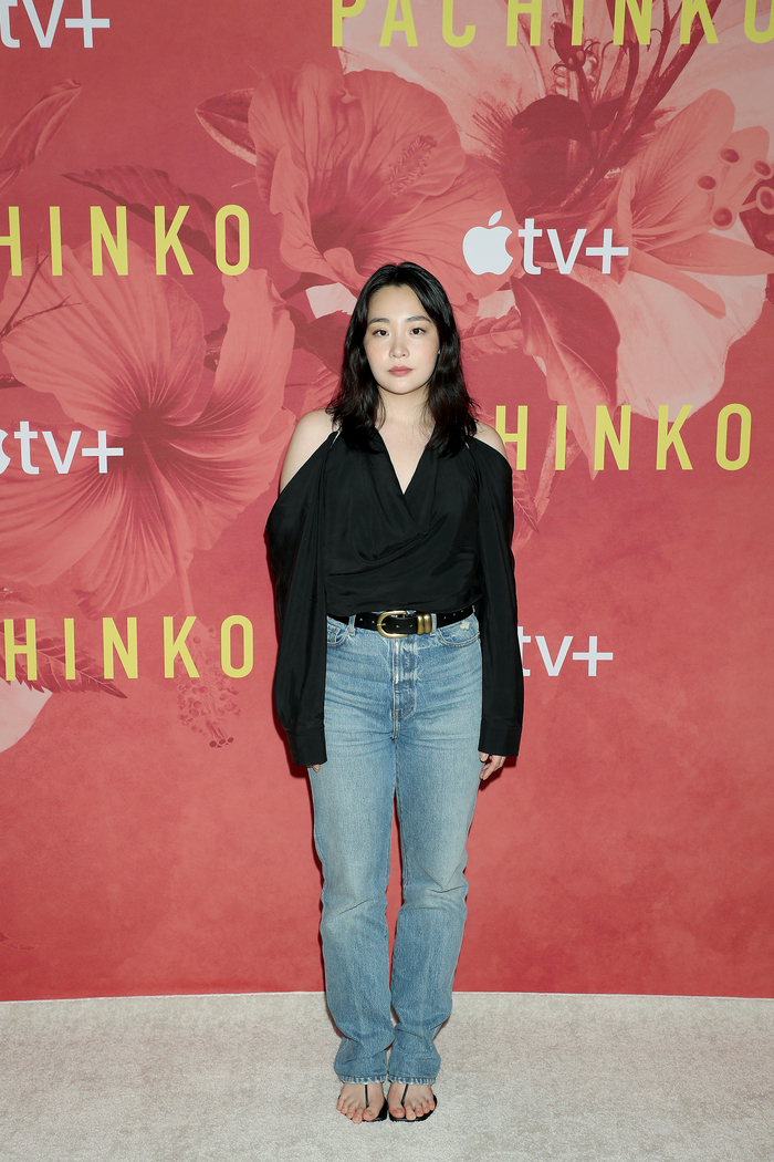 Photos: Jin Ha and others at the press conference for the second season of Apple TV series PACHINKO Image