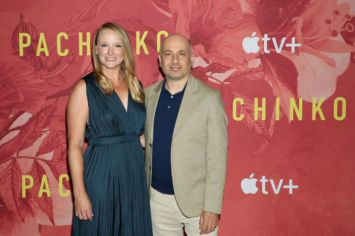 Photos: Jin Ha and others at the press conference for the second season of Apple TV series PACHINKO Image