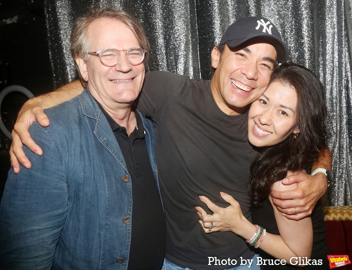 Bartlett Sher, Conrad Ricamora and Ruthie Ann Miles  Photo