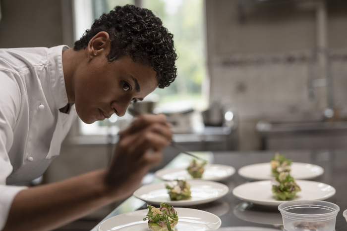 Ariana DeBose as Chef

 Photo