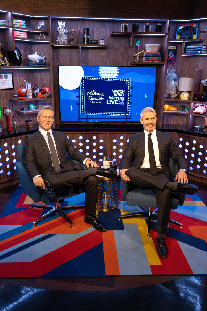 Photos: Madame Tussauds New York Launches First Wax Figure of Talk Show Host Andy Cohen  Image