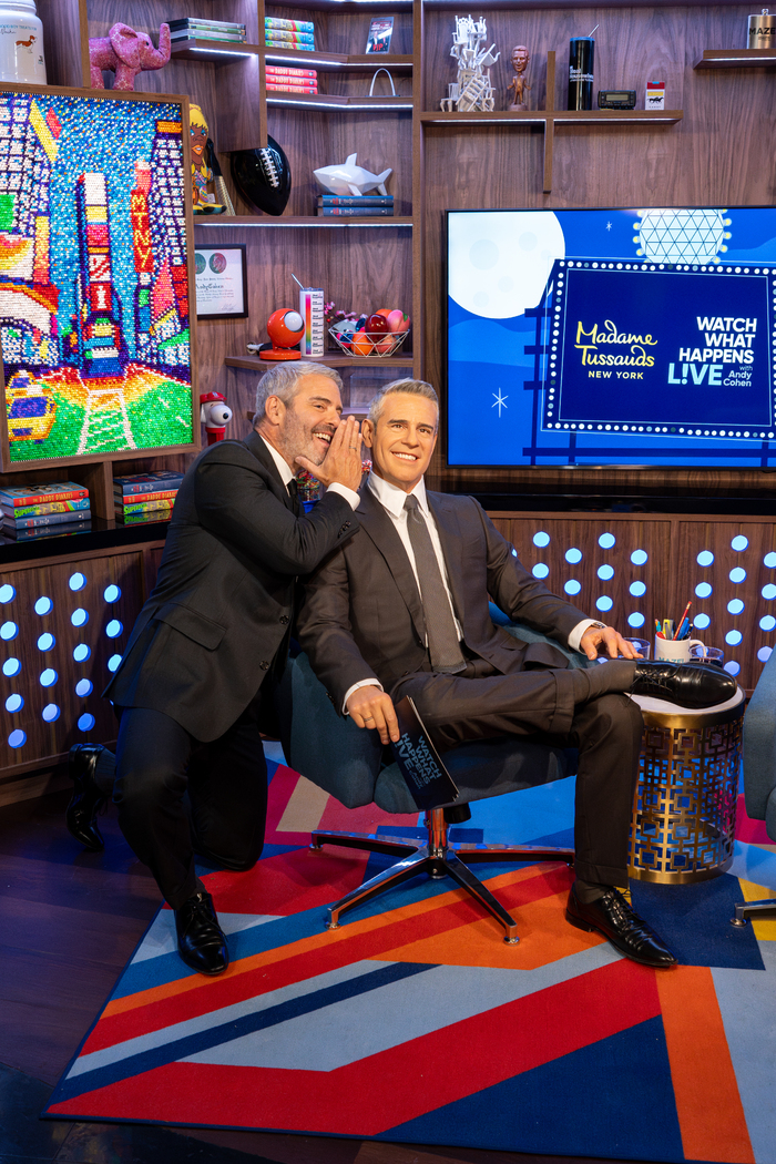 Photos: Madame Tussauds New York Launches First Wax Figure of Talk Show Host Andy Cohen  Image