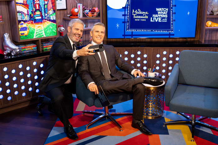 Photos: Madame Tussauds New York Launches First Wax Figure of Talk Show Host Andy Cohen  Image