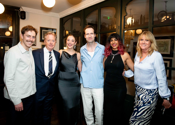 Tom Byrne, Ed Snape (producer), Maddie Rice, Eugene McCoy, Safeena Ladha, and Marilyn Photo