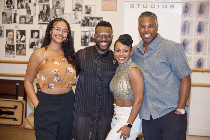 Nasha Harris Santiago, Rickey Tripp, Aurelia Michael-Holmgren and DeWitt Fleming, Jr. Photo