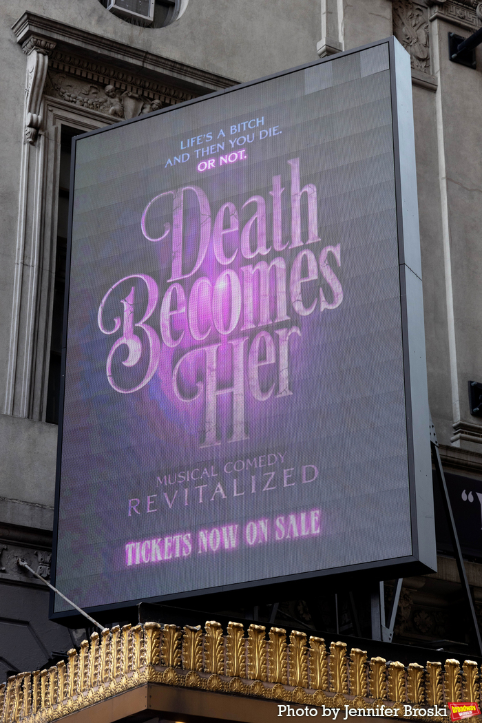 Up on the Marquee: DEATH BECOMES HER Image