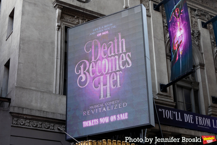 Up on the Marquee: DEATH BECOMES HER Image