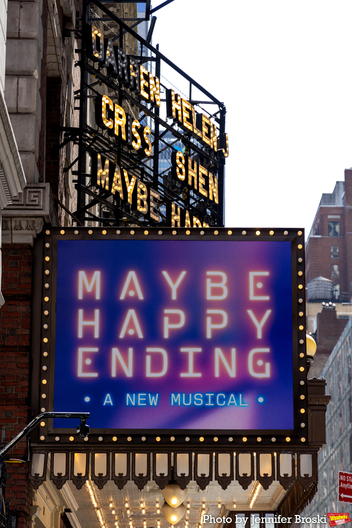 Up on the Marquee: MAYBE HAPPY ENDING Image