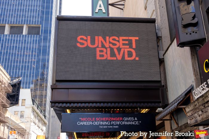 Up on the Marquee: SUNSET BLVD. Image