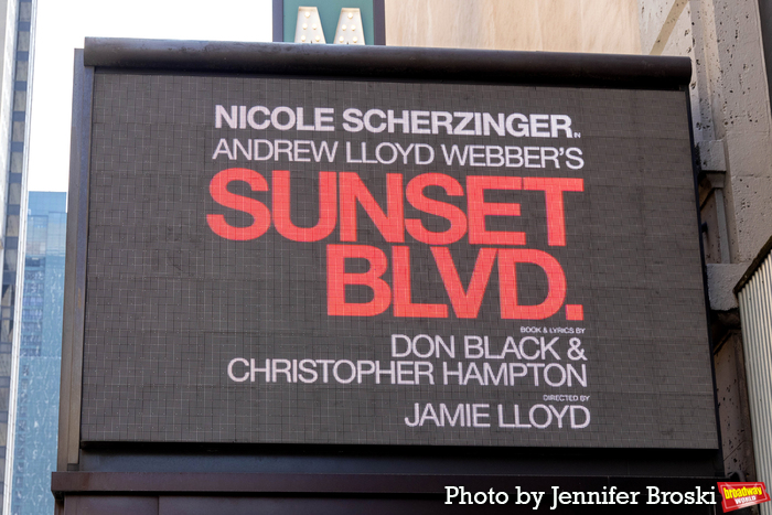 Up on the Marquee: SUNSET BLVD. Image