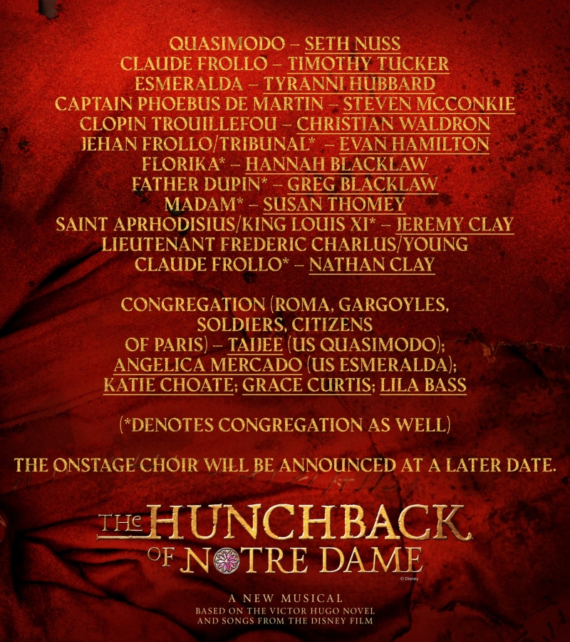 Review: HUNCHBACK OF NOTRE DAME THE MUSICAL at The Royal Theatre  Image