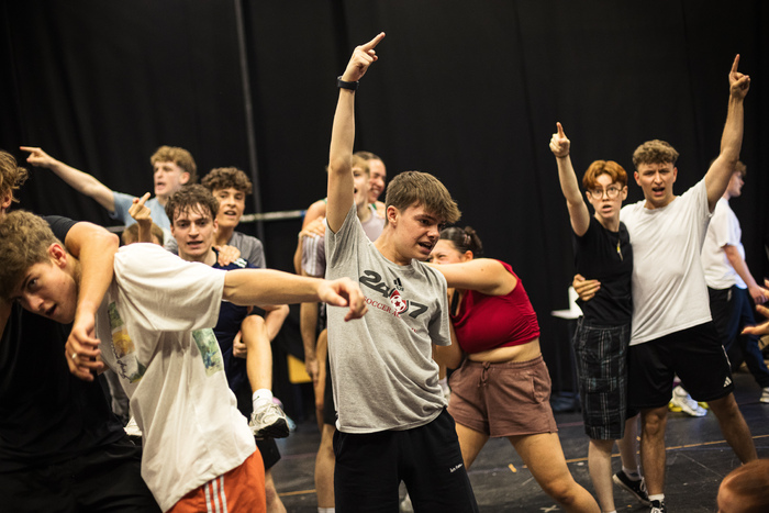 Photos: The National Youth Music Theatre In Rehearsal for OUR HOUSE  Image