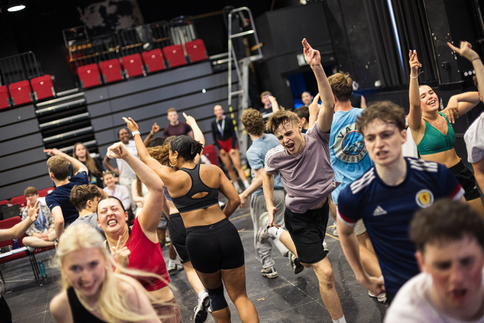 Photos: The National Youth Music Theatre In Rehearsal for OUR HOUSE  Image