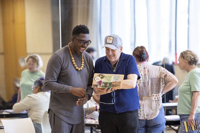 Photos: Young Vic's A FACE IN THE CROWD Starring Karimloo and Lucas in Rehearsal Image