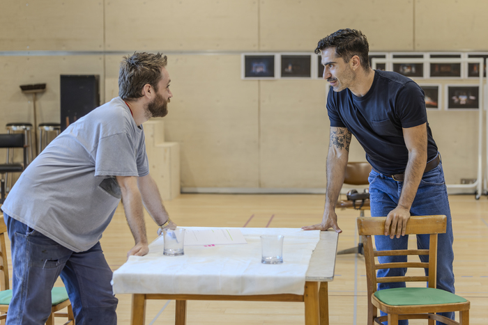 Photos: Young Vic's A FACE IN THE CROWD Starring Karimloo and Lucas in Rehearsal Image