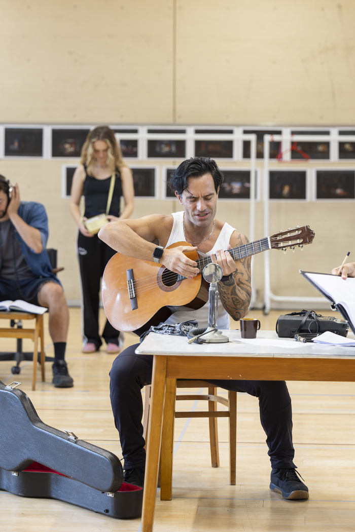 Photos: Young Vic's A FACE IN THE CROWD Starring Karimloo and Lucas in Rehearsal Image