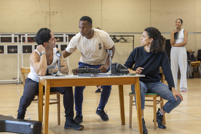 Ramin Karimloo, Durone Stokes, and Anoushka Lucas Photo