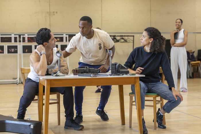 Photos: Young Vic's A FACE IN THE CROWD Starring Karimloo and Lucas in Rehearsal Image