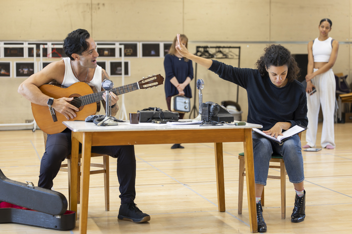 Photos: Young Vic's A FACE IN THE CROWD Starring Karimloo and Lucas in Rehearsal Image