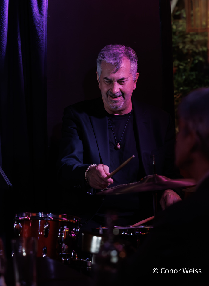 David Silliman on drums. Photo credit: Conor Weiss Photo