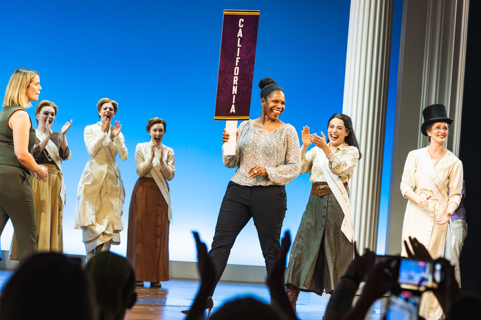 Audra McDonald, Kim Blanck and Grace McLean Representing California  Photo