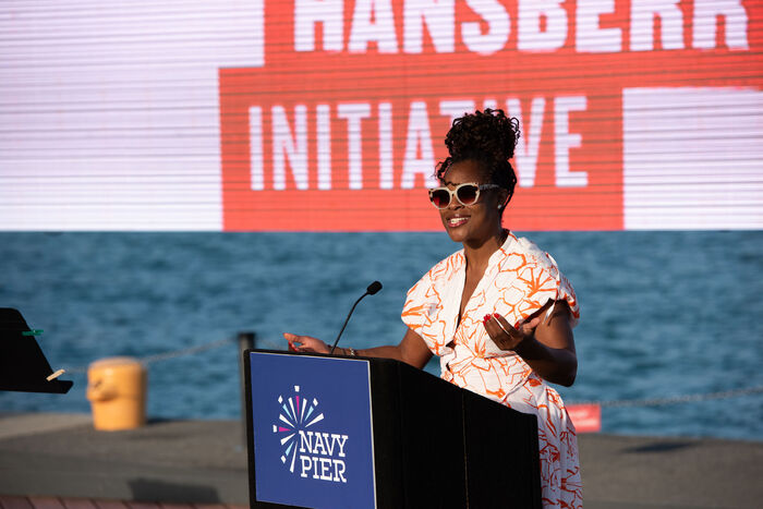 Photos: Legacy of Lorraine Hansberry Celebrated at Dedication Ceremony of Sculpture in Navy Pier  Image