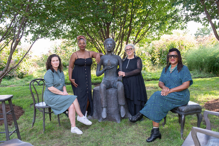 Julia Jordan, Alison Saar, and Lynn Nottage  Photo