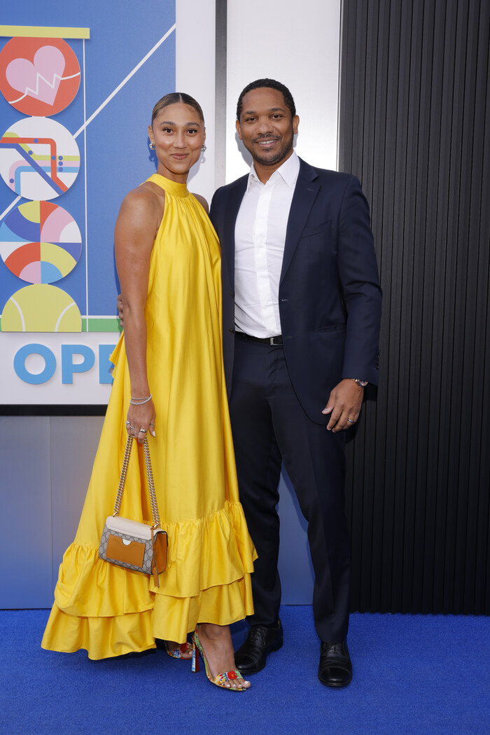 Photos: Lin-Manuel Miranda, Shoshana Bean, & More Attend Day 1 of the US Open Main Draw Image