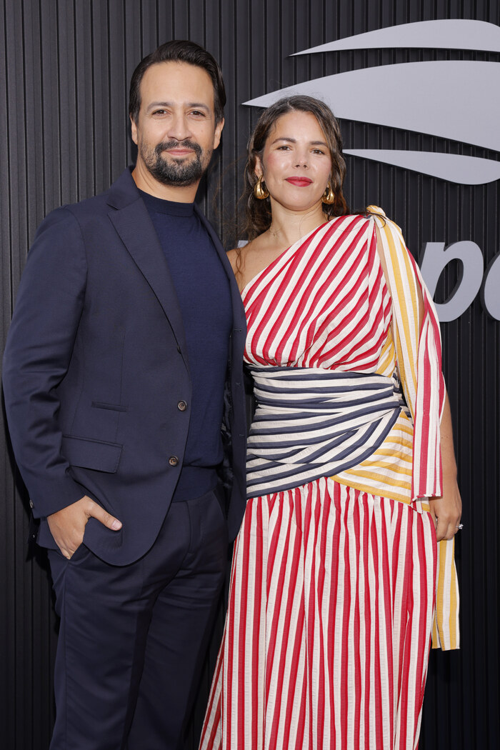 Photos: Lin-Manuel Miranda, Shoshana Bean, & More Attend Day 1 of the US Open Main Draw Image