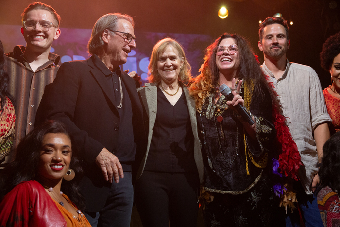 



Curtain Call where Michael Joplin (in black) was joined by Laura Joplin (centre) with cast

 at 