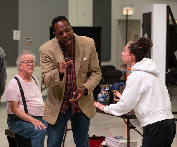 Francis Guinan, James Vincent Meredith and Audrey Francis Photo