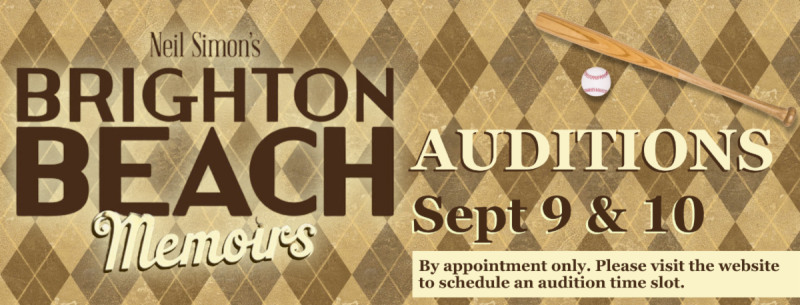 Lake Worth Playhouse to Hold Auditions for BRIGHTON BEACH MEMOIRS  Image