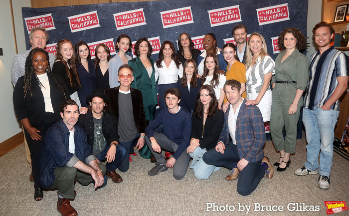 The Cast of 'The Hills of California' including Laura Donnelly, Lara McDonnell, Helen Photo