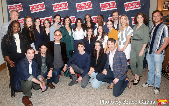 The Cast of 'The Hills of California' including Laura Donnelly, Lara McDonnell, Helen Photo