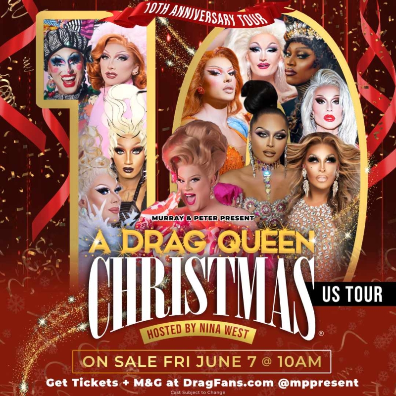 Interview: NINA WEST of A DRAG QUEEN CHRISTMAS at MURRAY & PETER PRESENTS Image