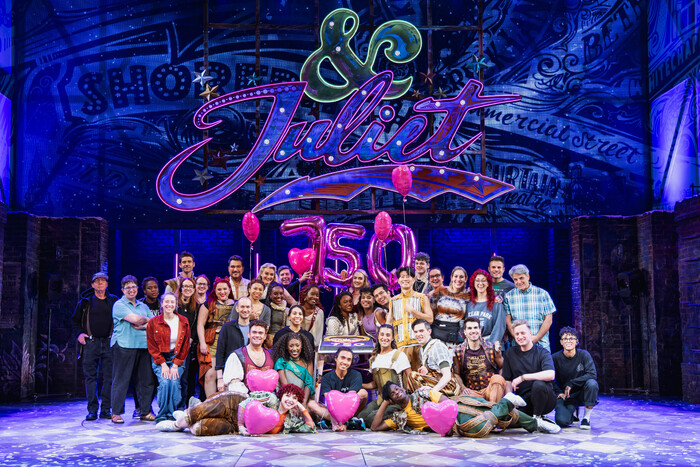 Photos: & JULIET Celebrates 750 Performances On Broadway Image