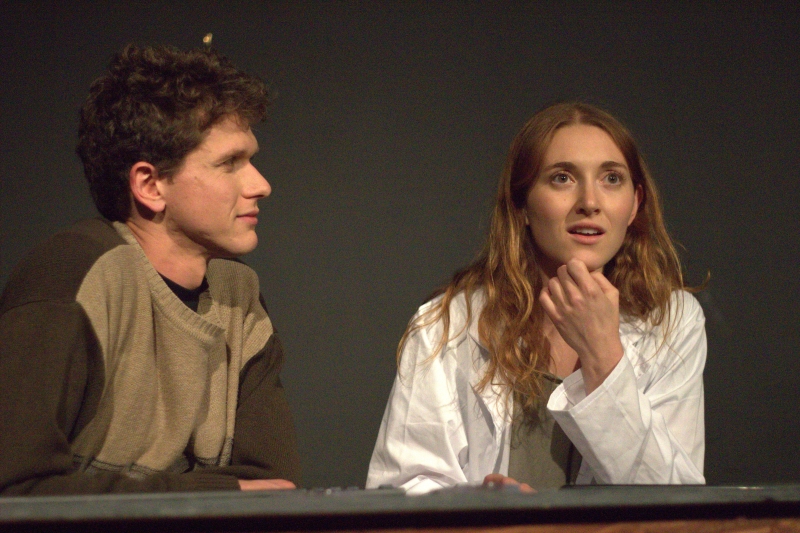 Dennis Mashevsky and Sarah Sawyer portray Elliott and Molly