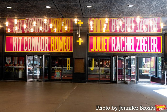 Up on the Marquee: ROMEO + JULIET Image