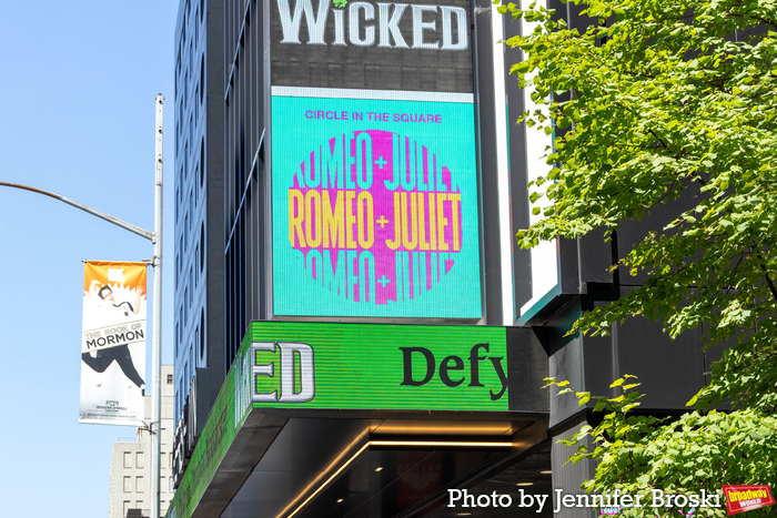 Up on the Marquee: ROMEO + JULIET Image