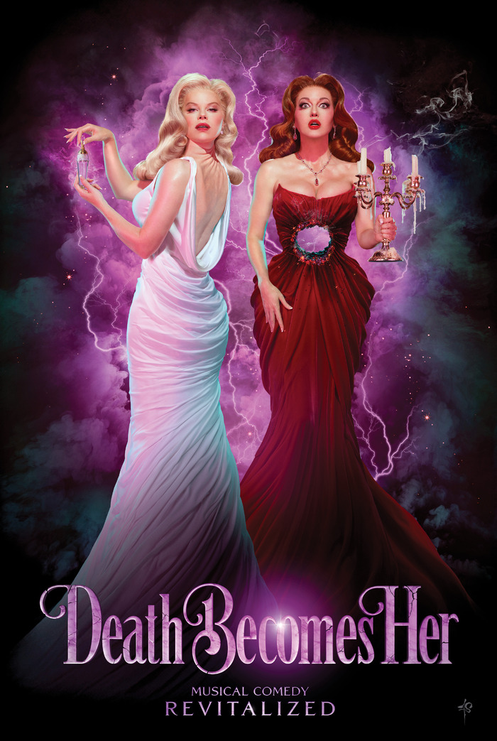 Photos: DEATH BECOMES HER Drops New Artwork for Broadway Run  Image