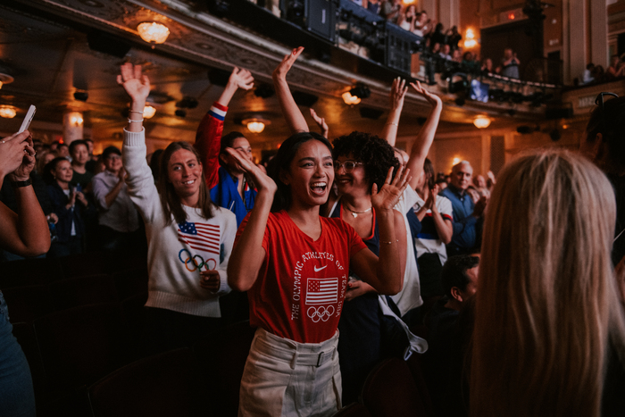 Photos/Video: US Women's Olympic Artistic Swim Team Visits MJ THE MUSICAL Image