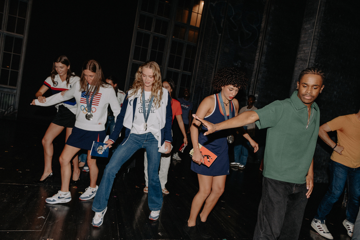 Photos/Video: US Women's Olympic Artistic Swim Team Visits MJ THE MUSICAL Image