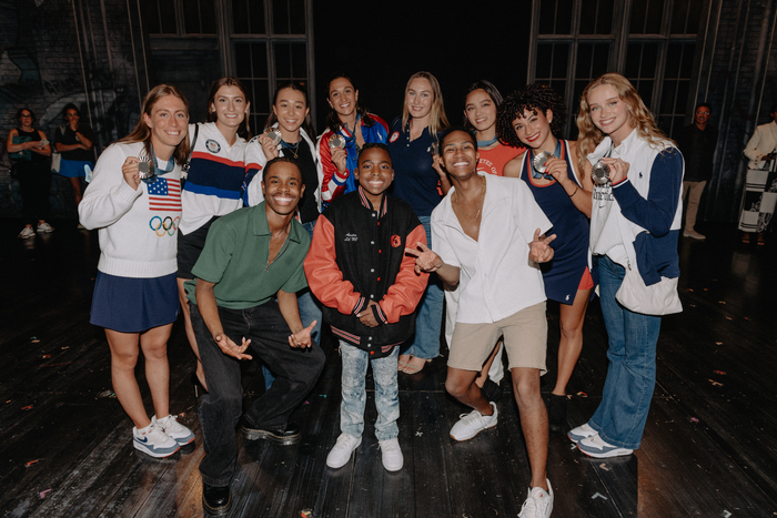 Photos/Video: US Women's Olympic Artistic Swim Team Visits MJ THE MUSICAL Image
