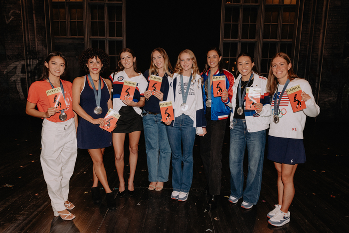 Photos/Video: US Women's Olympic Artistic Swim Team Visits MJ THE MUSICAL Image