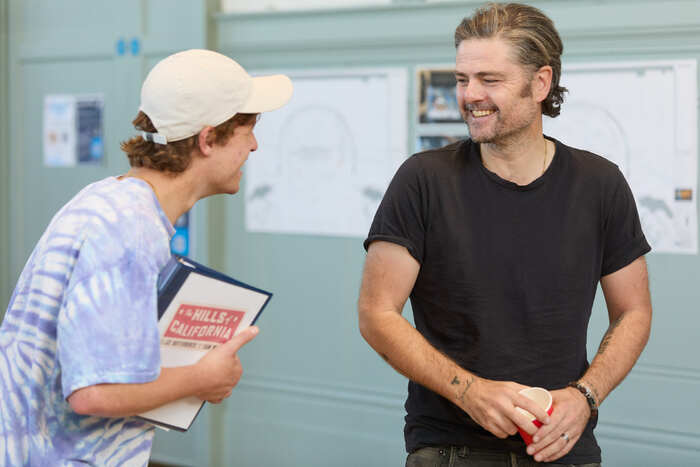 Photos: THE HILLS OF CALIFORNIA Broadway Cast in Rehearsals Image