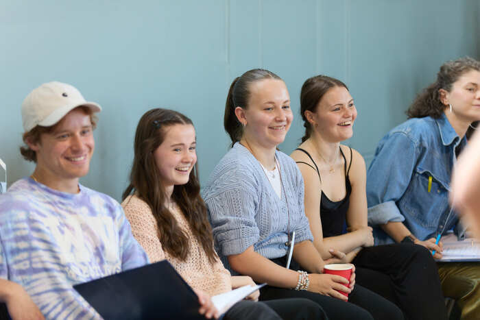 Liam Bixby, Sophia Ally, Nicola Turner, Nancy Allsop, and Jessica
Baglow Photo