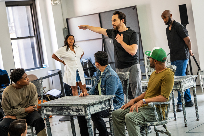 Photos: Jim Parsons and the Cast of OUR TOWN in Rehearsal Image